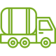 Decerased collection times and fuel costs